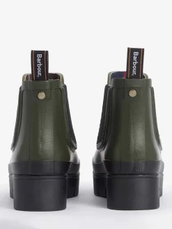 Groen - Barbour® Halton Chelsea Wellington laarzen