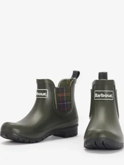 Groen - Barbour® Tartan Check Kingham Chelsea Wellington Boots