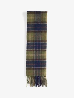 Groen - Barbour® Tartan Lambswool Scarf
