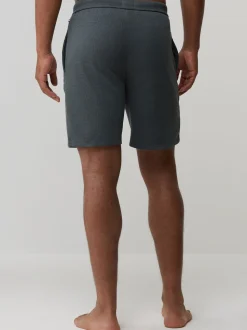 Groen - BOSS Waffle Shorts