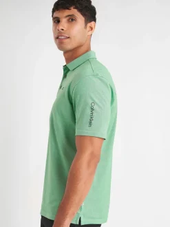 Groen - Calvin Klein Golf Uni poloshirt
