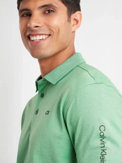 Groen - Calvin Klein Golf Uni poloshirt