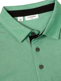 Groen - Calvin Klein Golf Uni poloshirt