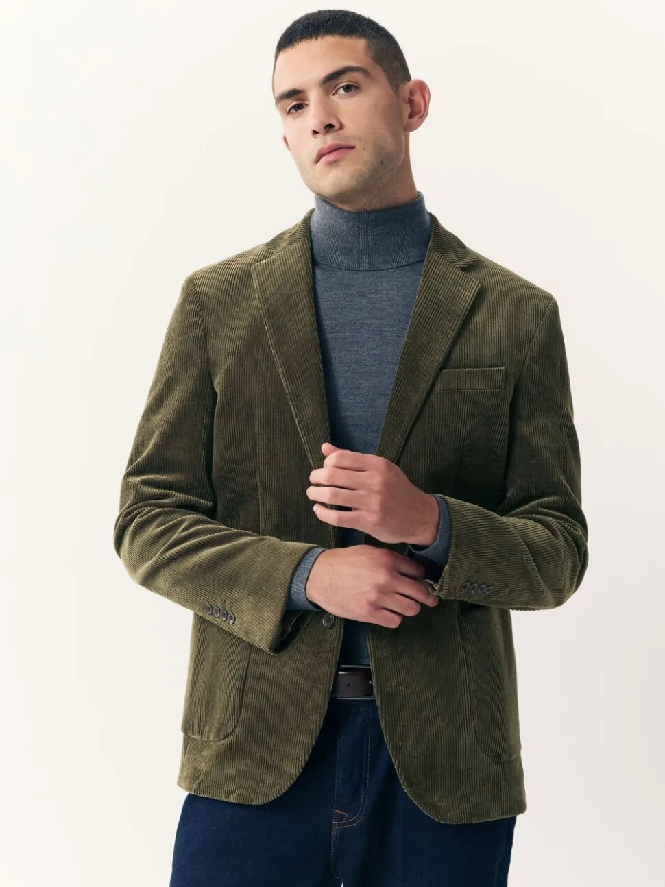 Groen - Corduroy blazer