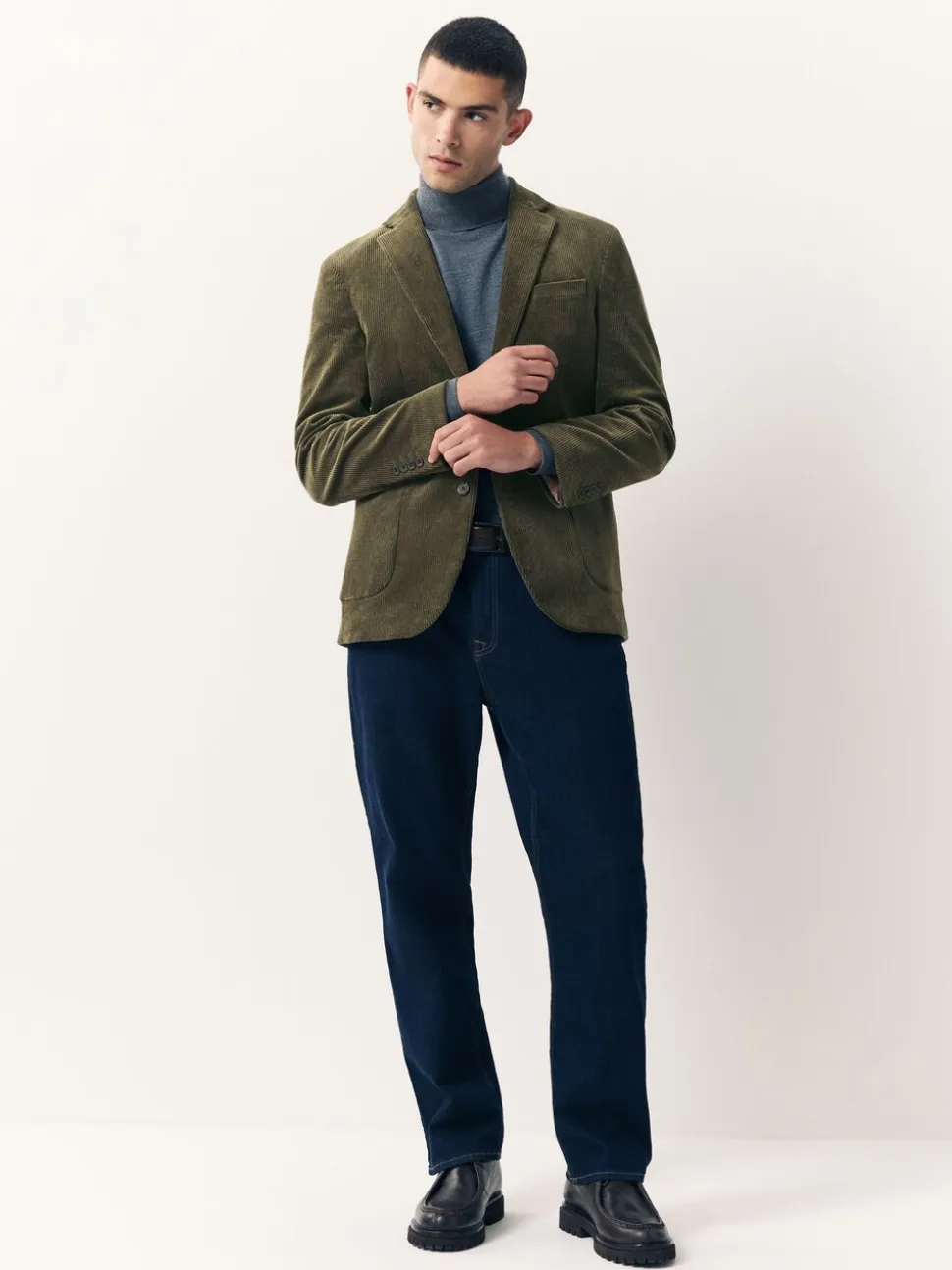Groen - Corduroy blazer