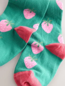 Groen - Cotton Rich Strawberry Tights