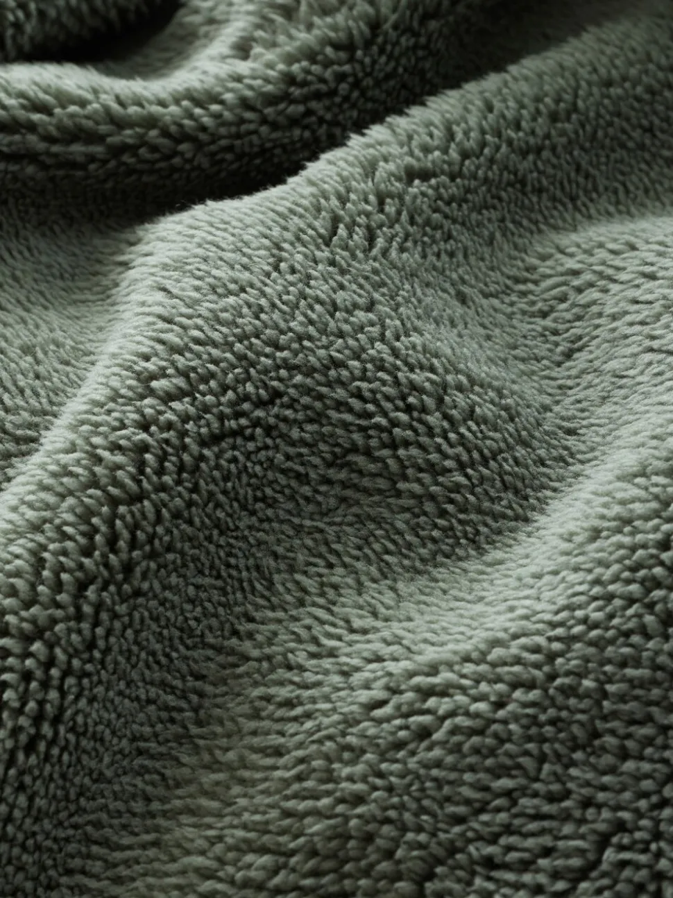 Groen - Fleece badjas (1,5-16jr)