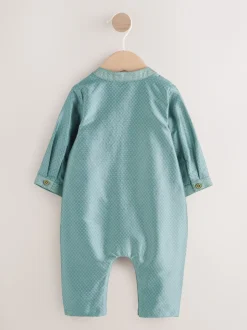 Groen - Gelegenheidsrompertje voor baby's (0mnd -2jr)