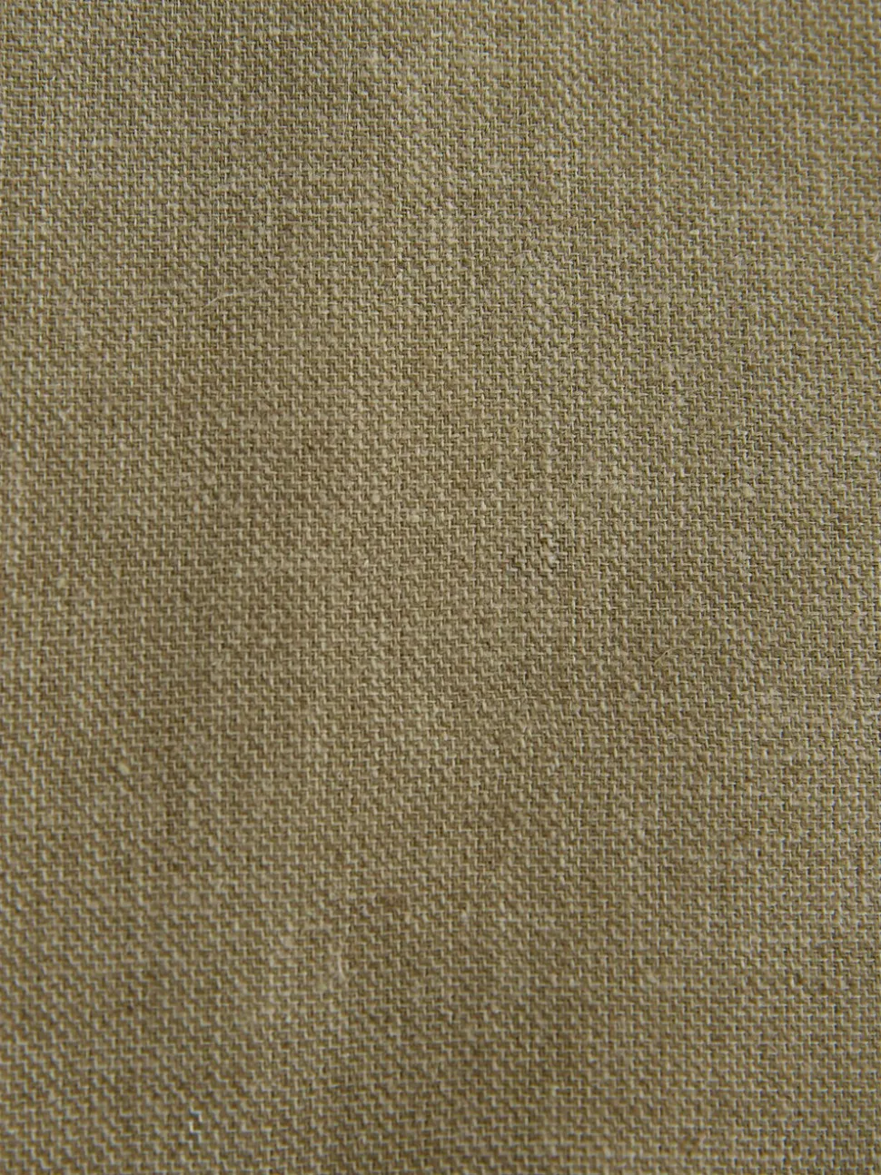 Groen - Gilet van linnenmix met textuur