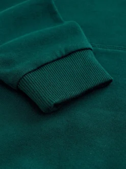 Groen - Hoodie met kleurblokken (3 - 16 jr)