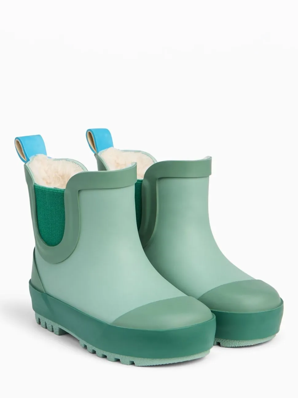 Groen - KIDLY by MORI Short Rain Boot
