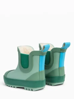 Groen - KIDLY by MORI Short Rain Boot