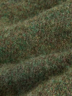 Groen - Layered Shirt Poncho