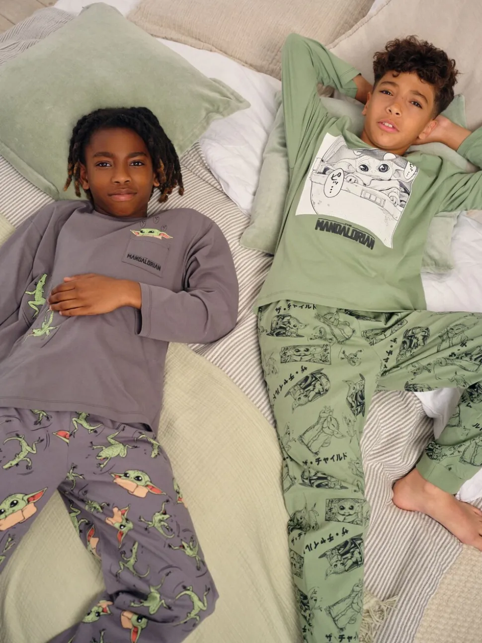 Groen - Licentie Joggingbroeken Pyjama's 2 verpakking (3-14jr)
