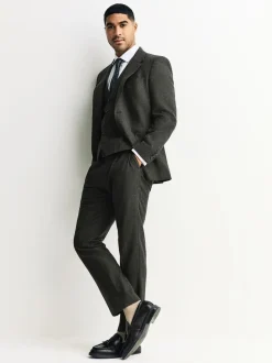 Groen - Merino Wool Blend Suit Waistcoat