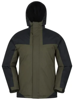 Groen - Mountain Warehouse Mens Ski Jacket and Trouser Set