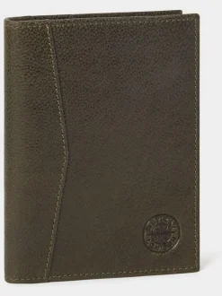 Groen - Osprey London - The Compass leren paspoorthouder