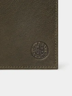 Groen - Osprey London - The Compass leren paspoorthouder