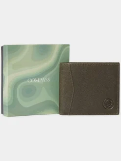 Groen - Osprey London The Compass leren Portemonnee