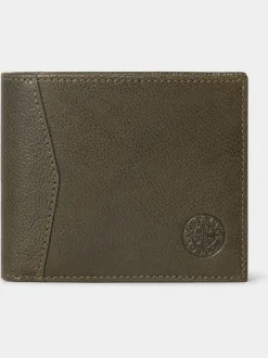 Groen - Osprey London The Compass leren muntenportemonnee
