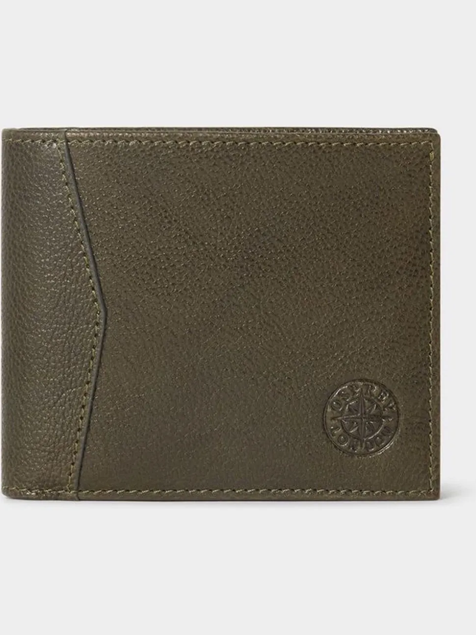 Groen - Osprey London The Compass leren muntenportemonnee