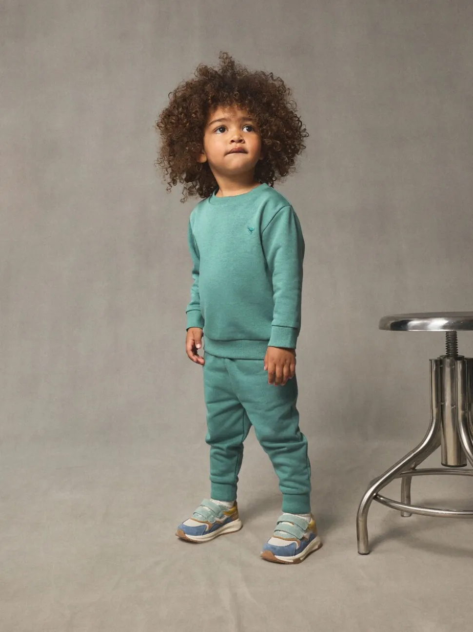 Groen - Set met sweatshirt en joggingbroek (3mnd-7jr)
