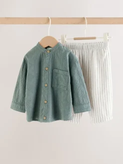 Groen - Shirt and Trousers Baby Set (0mths-3yrs)