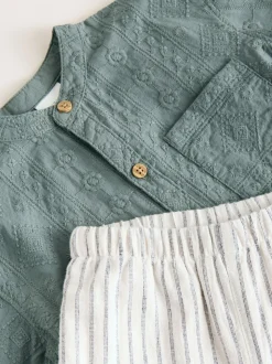Groen - Shirt and Trousers Baby Set (0mths-3yrs)