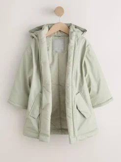 Groen - Shower Resistant Wadded Coat (3-16yrs)