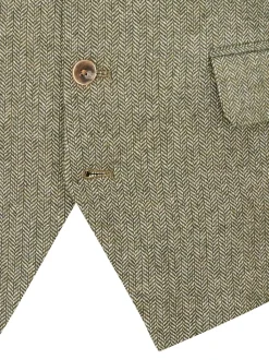 Groen - Skopes Jude maatsnit getailleerd vest