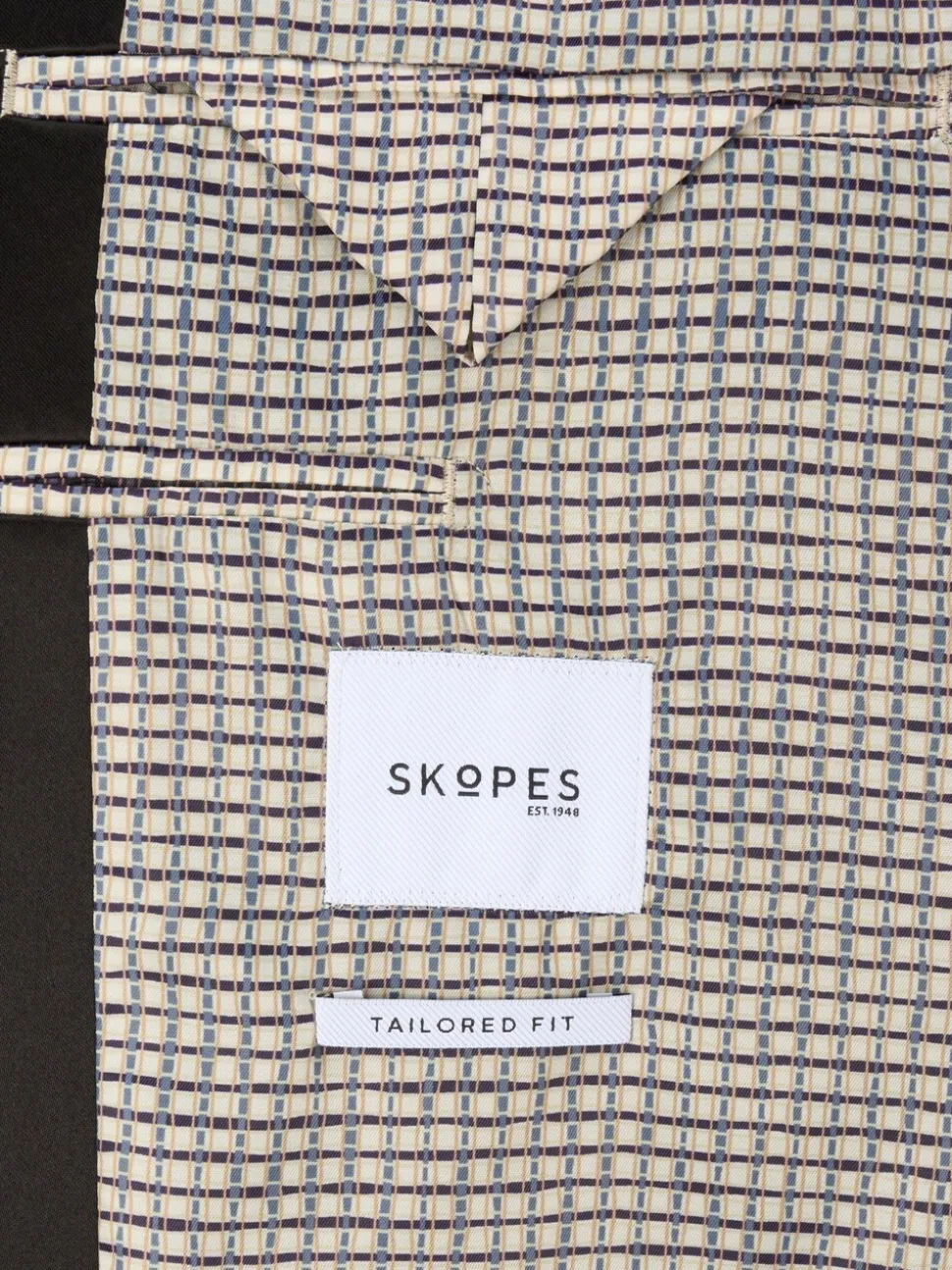 Groen - Skopes Paso Tailored Fit Velvet Jacket