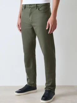 Groen - Slim Fit - Comfortabele stretchjeans