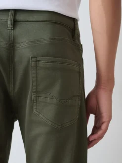 Groen - Slim Fit - Comfortabele stretchjeans