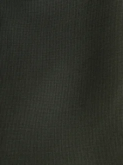 Groen - Slim Fit - Slim fit Motion Flex wollen Blend Pakjas