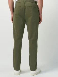 Groen - Slim Fit - Stretchy chino