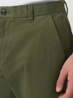 Groen - Slim Fit - Stretchy chino