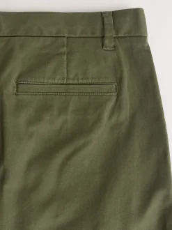 Groen - Slim Fit - Stretchy chino