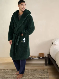 Groen - Snoopy Borg Dressing Gown