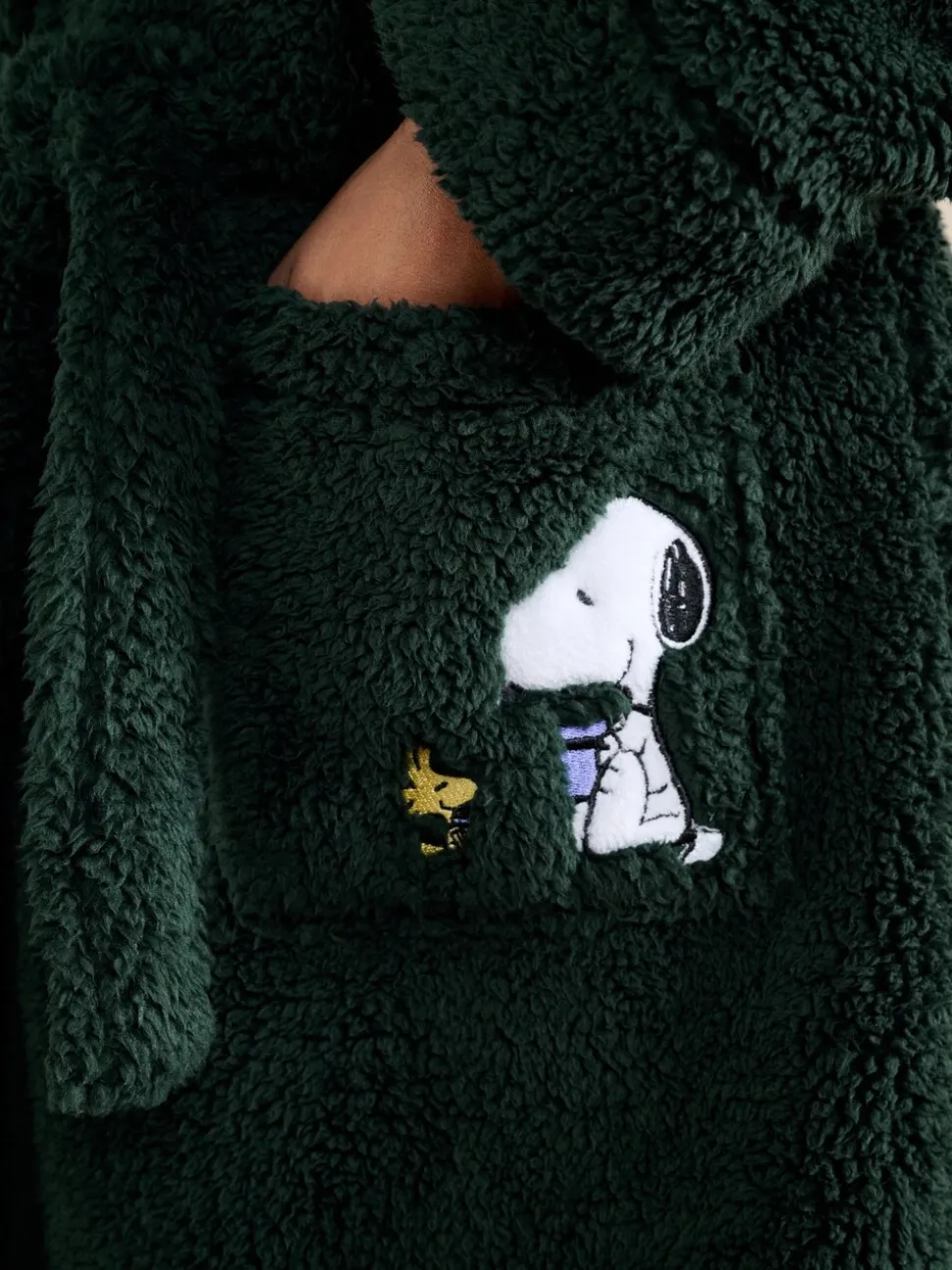 Groen - Snoopy Borg Dressing Gown