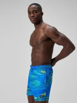 Groen - Speedo print Redondo Edge volleyshorts met print 16