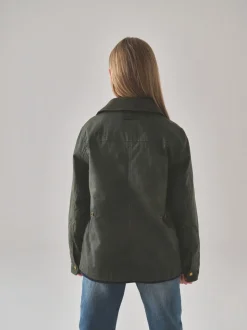 Groen - Superdry Gewaxt Jack