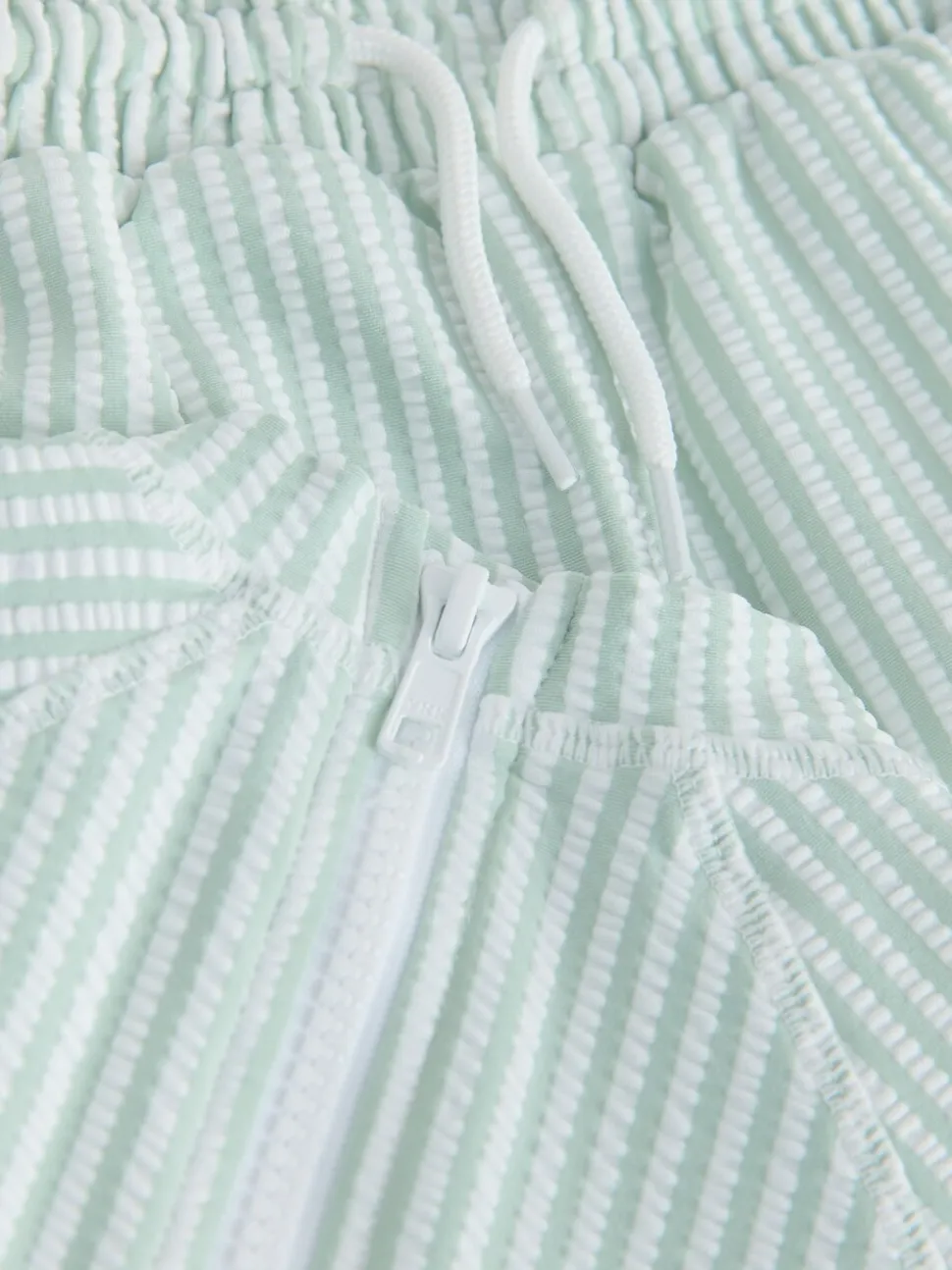 Groen - Textured Rash Vest and Swim Shorts Set (3mths-7yrs)