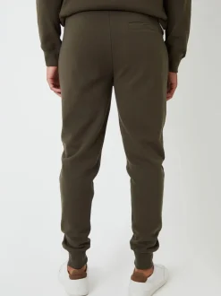 Groen - Threadbare - Katoenen Blend joggingbroek