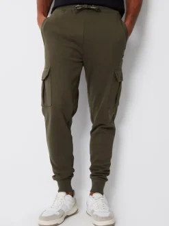 Groen - Threadbare joggingbroek in cargostijl