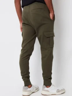 Groen - Threadbare joggingbroek in cargostijl