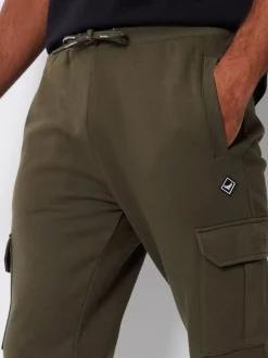 Groen - Threadbare joggingbroek in cargostijl
