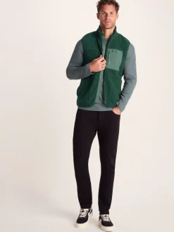 Groen - Tog 24 Evan sherpa bodywarmer voor heren