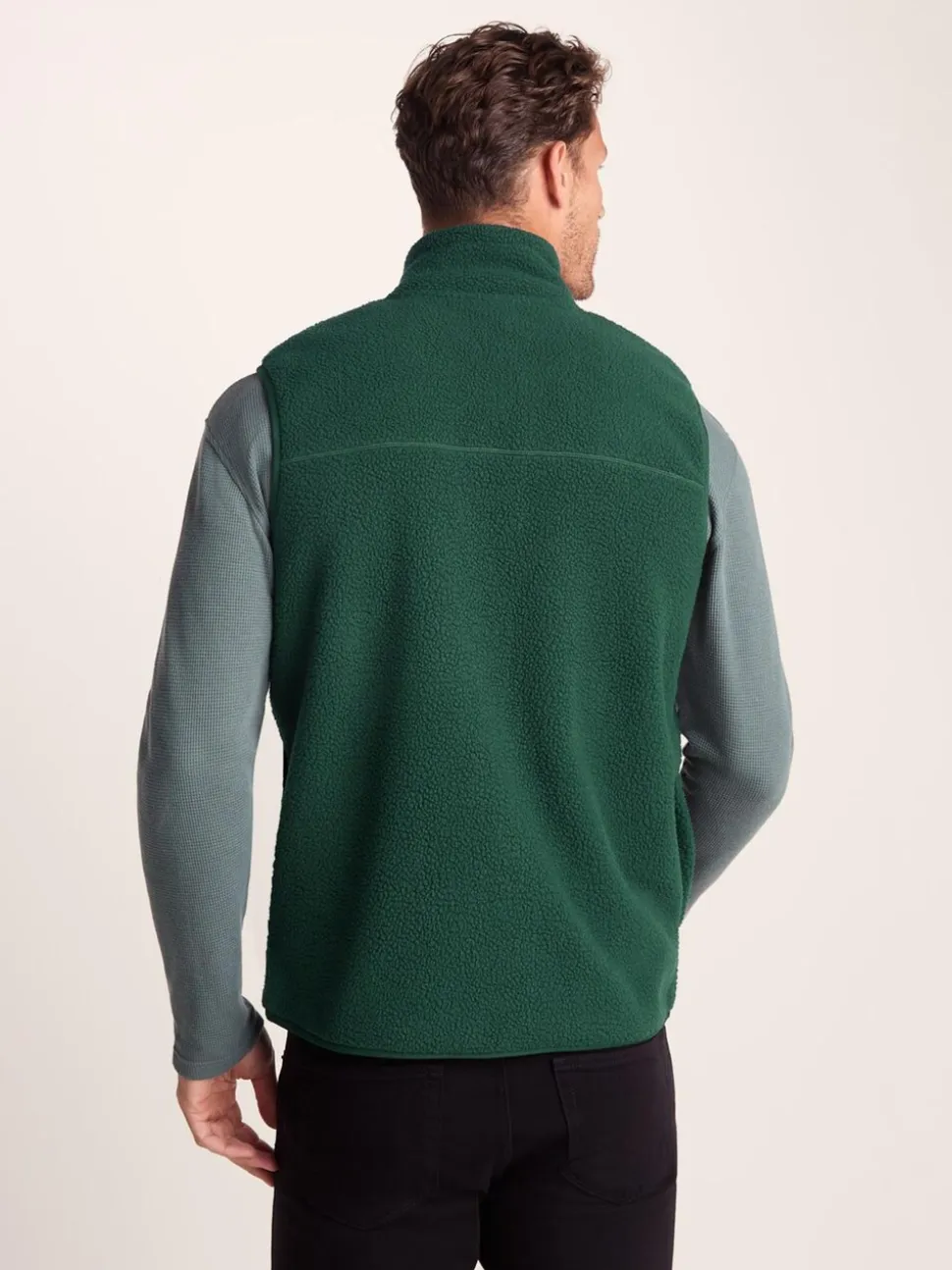 Groen - Tog 24 Evan sherpa bodywarmer voor heren