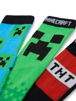 Groen - Vanilla Underground Minecraft TNT Sokken set van 5