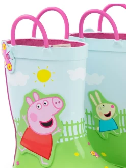 Groen - Vanilla Underground Peppa Pig Kids Wellies with Handles